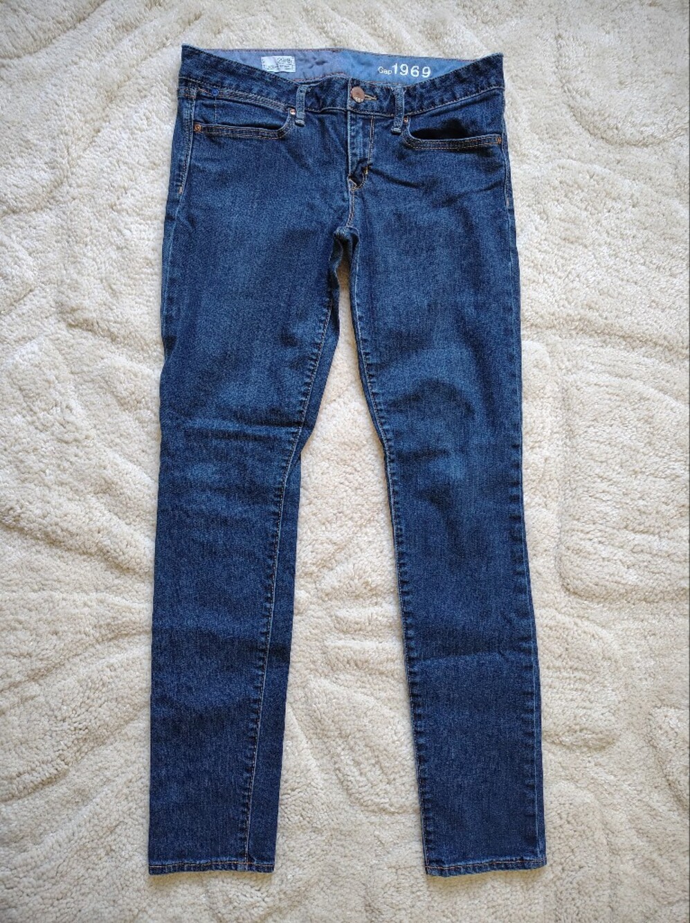 ☀️5/$25☀️ Gap 1969 Women's Size 8 Regular Dark Blue Always Skinny Jeans